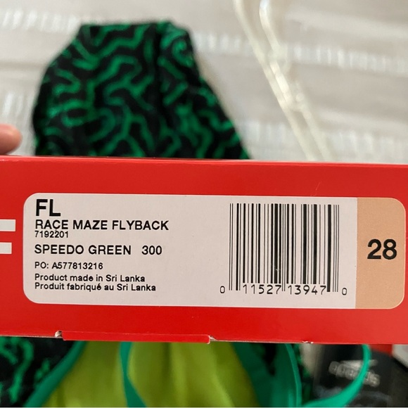 NWT Speedo Flyback Youth One-Piece Size 28 - Picture 10 of 10